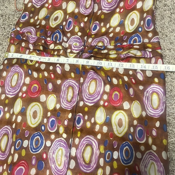 Alberta Ferretti Italian vintage 100% silk maxi dress - Picture 11 of 11